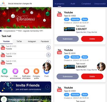海外YouTube/tiktok任务接单返利系统,自动抢单平台源码,刷单系统搭建